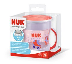 Поїльник NUK Evolution Mini Magic, 160 мл, червоний 3953135 Mams family