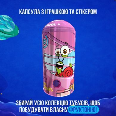 Набор конфет Улитка Боб Капсула-тубус металлическая "Школа", 324 г 1740979 Mams family