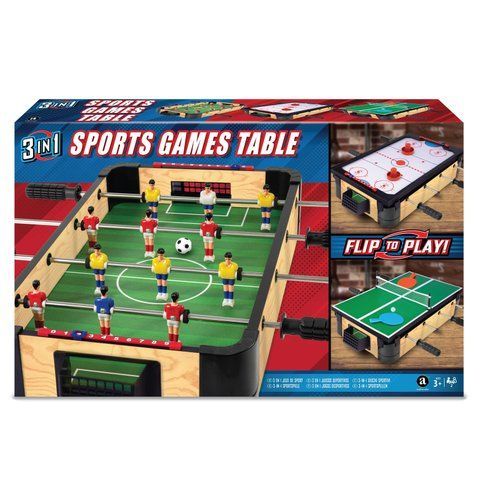 Настольная игра Ambassador 3в1(Футбол/теннис/хоккей) 50см 6336634 Mams family