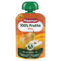 Пюре пауч Plasmon из груш с витамином С для детей с 6 месяцев, 100г 1136122 Mams family