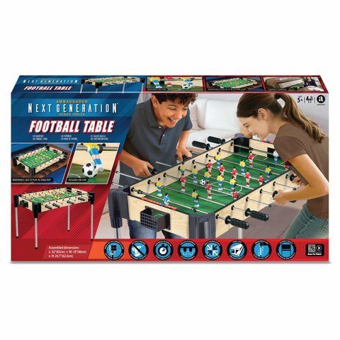 Настольная игра Ambassador 2в1 Настольный футбол, 82см 6332889 Mams family