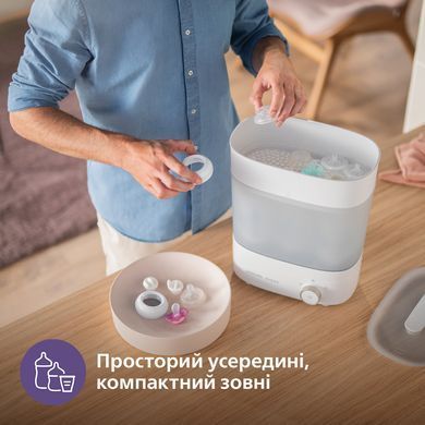 Стерилизатор бутылочек Philips Avent SCF293/00 с сушкой, 650 Вт, 1 шт 3931378 Mams family