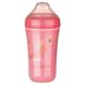 Чашка Baby-Nova пластмасова з силіконовою насадкою, 250мл рожева 3965426 Mams family