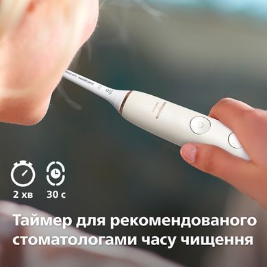 Электрическая звуковая зубная щетка Philips Sonicare HX9911/23 со стаканом, серии DiamondClean 9000, розовое золото, зарядный дорожный кейс 3930627 Mams family
