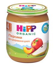 Дитяче фруктове пюре HiPP "Персики", без доданого цукру, від 4-х міс, 125 гр 1223041 Mams family