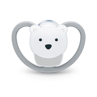 Пустышка силиконовая NUK Perfect Match Air,, размер 3 (от 18&ndash;36 месяцев), полярный медведь, 1 шт 3954160 Mams family