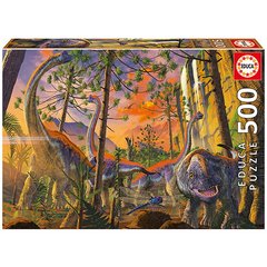 Пазл EDUCA "500" - Динозавры, Винсент Хай. 6425277 Mams family