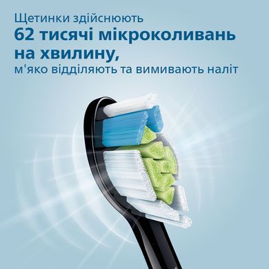 Электрическая звуковая зубная щетка Philips Sonicare HX9917/89 со стаканом, серии DiamondClean Smart 9400, черный, 2 насадки, дорожный зарядный кейс 3930568 Mams family
