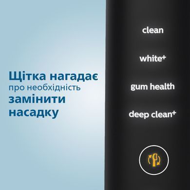 Электрическая звуковая зубная щетка Philips Sonicare HX9917/89 со стаканом, серии DiamondClean Smart 9400, черный, 2 насадки, дорожный зарядный кейс 3930568 Mams family