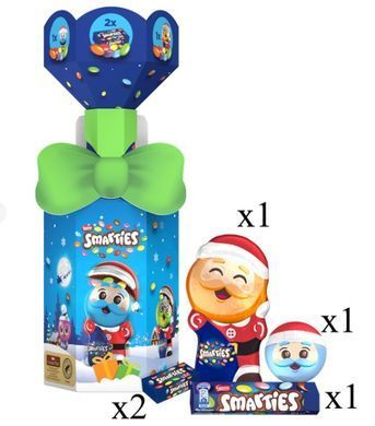 Рождественский подарок Smarties Christmas Bag 170г 1927013 Mams family