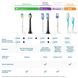 Набір насадок для звукової зубної щітки Philips HX6062/88 Sonicare, серії W2 Optimal White, для відбілювання, чорний, 2 шт 3930650 фото 10 Mams family
