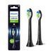 Набір насадок для звукової зубної щітки Philips HX6062/88 Sonicare, серії W2 Optimal White, для відбілювання, чорний, 2 шт 3930650 фото 1 Mams family