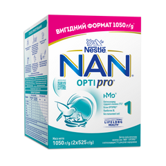 NAN 1 OPTIPRO Дитяча суміш початкова молочна суха з олігосахаридами 2'FL для дітей з народження, 1050 гр 1000004 Mams family