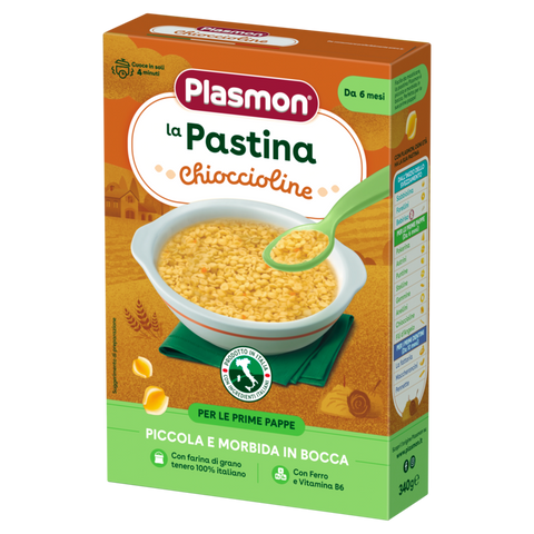 Макарони Plasmon “Chioccioline від 6 місяців,340г 1136162 Mams family