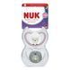 Пустышка силиконовая NUK Perfect Match Air Night ночная, размер 2 (от 6 до 18 месяцев), овца/звезды, 2 шт 3954168 фото 1 Mams family