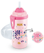 Поильник NUK Evolution Flexi Cup с рисунком, который меняет цвет, 300 мл,хамелеон, розовий 3952426 Mams family