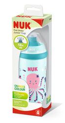 Поильник NUK Evolution Junior Cup с рисунком, который меняет цвет, 300 мл, осьминог, розовий 3952428 Mams family