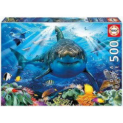 Пазл EDUCA "500" - Большая белая акула. 6425281 Mams family