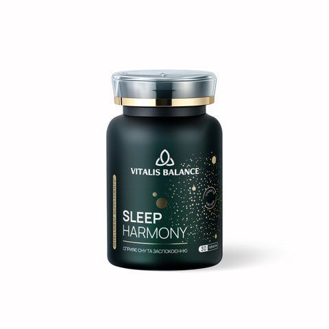 Дієтична добавка Vitalis Balance "Sleep Harmony" (СЛІП ХАРМОНІ), комплекс для сну, 30 таблеток 2370042 Mams family