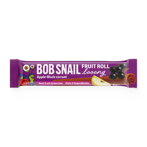 Натуральна фруктово-ягідна цукерка "Яблучно-Смородинова Дооовга" BOB SNAIL (РАВЛИК БОБ) 15г 1740722 Mams family