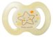 Пустышка силиконовая Baby-Nova ортодонтичная ночная, размер 1, бежевая 3962481 Mams family