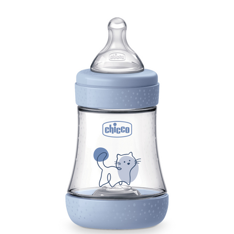 Пляшечка пластик Chicco PERFECT 5 Kitten, 150 мл, соска силікон, 0 м+ 3000570 Mams family