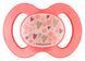 Пустышка силиконовая Baby-Nova ортодонтичная ночная, размер 2, розовая 3962486 Mams family