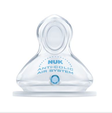 Соска из силикона NUK FIRST CHOICE Plus с отверстием "S", размер 1, 0- 6 месяцев, 2 шт в упаковке 3952773 Mams family