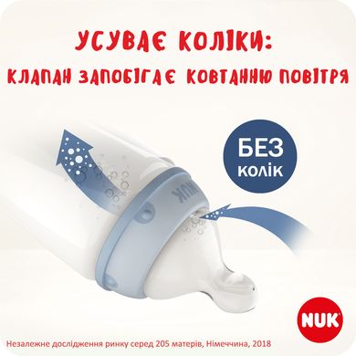 Соска из силикона NUK FIRST CHOICE Plus с отверстием "S", размер 1, 0- 6 месяцев, 2 шт в упаковке 3952773 Mams family