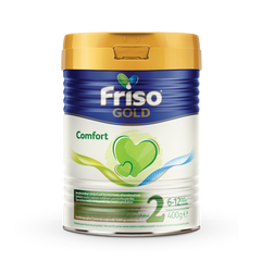 Смесь сухая молочная для последующего кормления Friso Gold Comfort 2 для детей от 6 до 12 месяцев, 400 гр. 1009137 Mams family