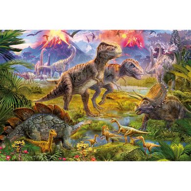 Пазл EDUCA "500" - Зустріч дінозаврів 6336911 Mams family