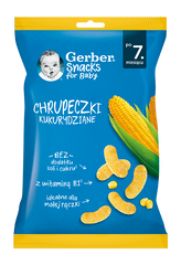 Кукурудзяні снеки Gerber® для дітей від 7 місяців, 28 г 1627022 Mams family
