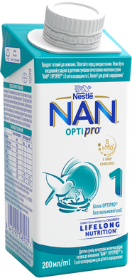Жидкая смесь NAN OptiPro 5 HMO комплекс для детей от рождения 200 мл 1000080 Mams family