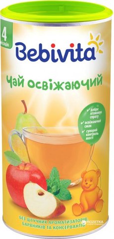 Освежающий детский чай Bebivita, 200гр 1623109 Mams family