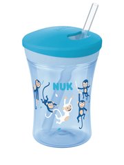 Поїльник NUK Evolution Action Cup, 230 мл, блакитний 3952382 Mams family
