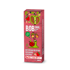 Натуральные фруктово-ягодные конфеты Равлик Боб "Яблоко - клубника", 30г 1740431 Mams family