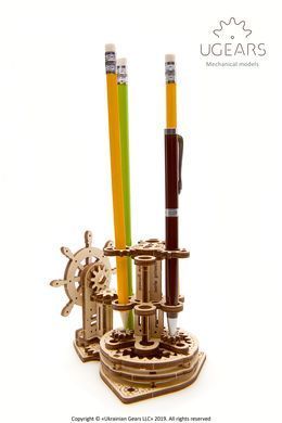 3D пазл UGEARS механический "Штурвал &ndash; органайзер" 6336240 Mams family