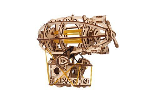 Механічний 3D пазл UGEARS "Стімпанк Дирижабль", 170 елементів, від 14 років 6330021 Mams family