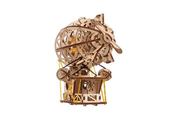 Механічний 3D пазл UGEARS "Стімпанк Дирижабль", 170 елементів, від 14 років 6330021 Mams family