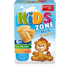 Печиво "KIDS ZONE" з молоком, кальцієм та вітамінами для харчування дітей від 6 місяців, 220 г 1110300 Mams family