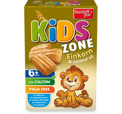Печиво "KIDS ZONE" зі спельтою та кокосовою олією для харчування дітей від 6 місяців, 200 г 1110302 Mams family