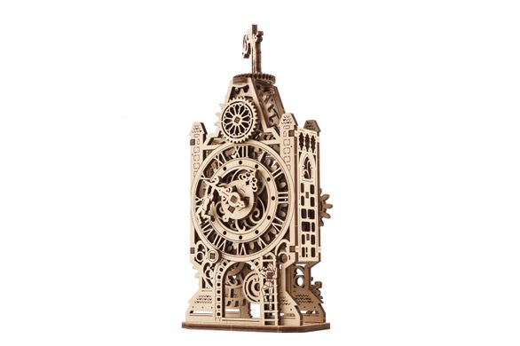3D пазл UGEARS механический "Часы старая-башня" 6337306 Mams family