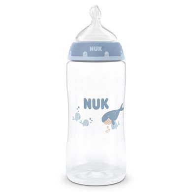 Пляшечка пластикова NUK First Choice, силіконова соска отвір М,3+, кит, 300 мл 3954226 Mams family