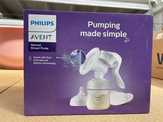 Ручний молоковідсмоктувач Philips Avent NATURALS 2.0 SCF430/10 3936486 Mams family