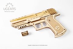 3D пазл UGEARS механічний- Пістолет Вольф-01 6332717 Mams family
