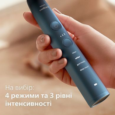 Электрическая звуковая зубная щетка Philips Sonicare HX9911/88, серии DiamondClean 9000, синяя, дорожный зарядный кейс 3930596 Mams family