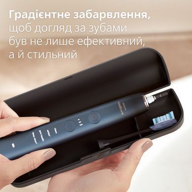 Электрическая звуковая зубная щетка Philips Sonicare HX9911/88, серии DiamondClean 9000, синяя, дорожный зарядный кейс 3930596 Mams family