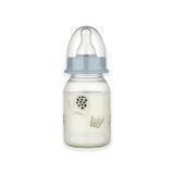 Бутылочка пластиковая babynova "Декор", 120мл для мальчиков 3960068 Mams family