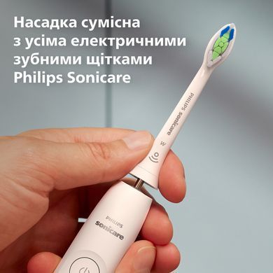Набір насадок для звукової зубної щітки Philips HX6064/87 Sonicare, серії W2 Optimal White, для відбілювання, білий, 4 шт 3930656 Mams family