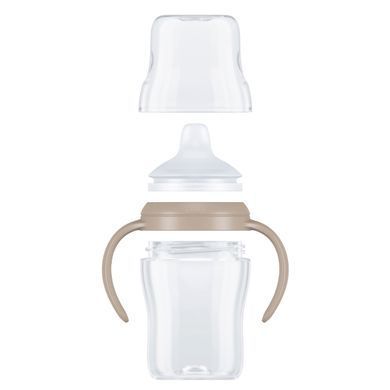 Поїльник NUK Perfect Match Learner Cup з м&rsquo;яким силіконовим носиком, з 6 місяців, мавпа, 150 мл 3954236 Mams family